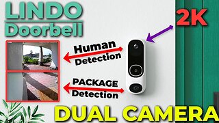 Lindo 2K Dual Camera Video Doorbell | Ring Doorbell Competitor ?