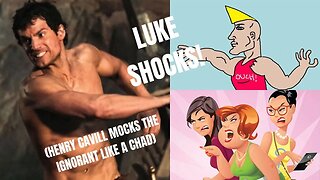LUKE SHOCKS! (Henry Cavill Mocks The Ignorant Like a Chad)