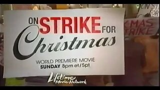 "On Strike For Christmas Lifetime Movie" Holiday Movie Commercial LMN (2010)
