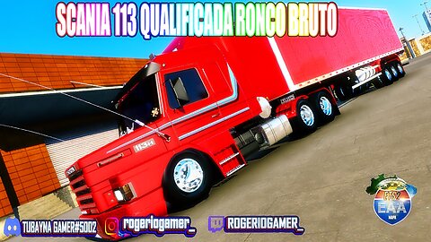 🟠Euro Truck Simulator 2 Mapa Eaa Scania 113+ Ronco Bruto qualificado chofe