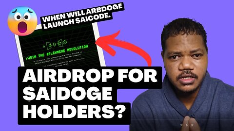 Arbdoge $AIDOGE About To Launch $AICODE But When? Will $AIDOGE Holders Get $AICODE Airdrop?