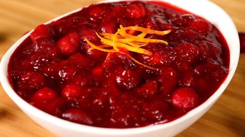 Homemade Cranberry Sauce Recipe _ How to make Cranberry Sauce _ Ultimate Cranberry Sauce