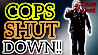 Police get SHUT DOWN!! Orders refusal ridiculous cops want to boss me around. GET OWNED INSTEAD!