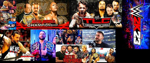 WWE 2K23 : CM PUNK VS. The World ✖ 🏆✊🏻⚡ ⚡ ✊🏻❌❌🍕 🆚 🦆🛡🐺☝🏽🏆👠🔥🌎 (PS5🎮)