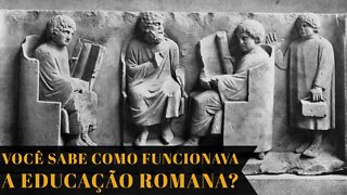#shorts VOCÊ SABE COMO FUNCIONAVA A EDUCAÇÃO ROMANA?