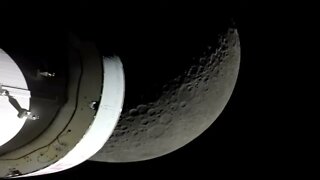 NASA's live stream from Moon Orbit