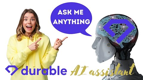 INSANE AI assistant for your Durable website builder creates content in seconds