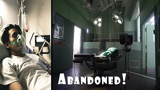 Exploring an ABANDONED HOSPITAL WITH POWER STILL ON ! - RAN INTO ILLNESS INCIDENT?!