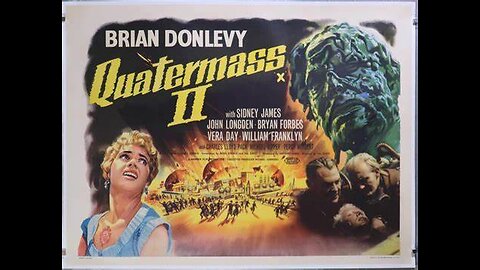 QUATERMASS II (1958). Colorized feature.