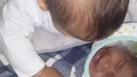 This Baby Crying At His Reflection Is All Of Us