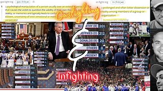 Ep # 009: "Gaslighting & Infighting!"