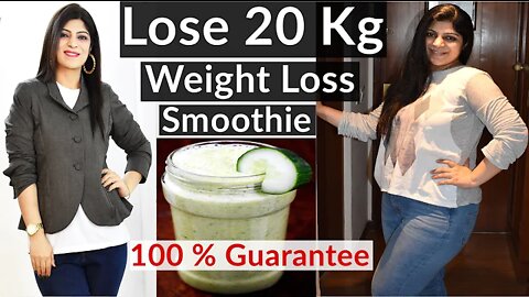 21Days Rapid Weight Loss Smoothie Diet- Lose 20 Kg Weight fast-