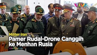 Menhan Rusia Diajak Keliling Markas Militer Iran Dipamerkan Drone-Rudal Canggih
