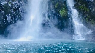 Nature Sounds for Sleeping and Relaxation - 1 Hour - Waterfalls - ASMR