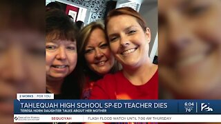 Daughter of Tahlequah teacher shares her mother's battle with COVID-19
