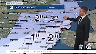 Metro Detroit Forecast: Winter Weather Advisory tonight; cold and very windy tomorrow