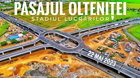 PASAJUL OLTENITEI ✅️ Popești-Leordeni / Constructor Itinera Spa. 🔴 Stadiul Lucrărilor 22 MAI 2023