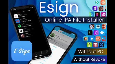 How To Use E-Sign (How To Import A Certificate | How To Install iPAs)