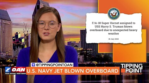 Tipping Point - U.S. Navy Jet Blown Overboard