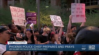 Phoenix Police Chief reflects on weekend of peaceful protests and destruction
