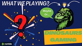 🔴📢🦖🦖Gaming, Gaming, Gaming. 3️⃣0️⃣0️⃣ Follows is our Goal Now, Join in the Chat..