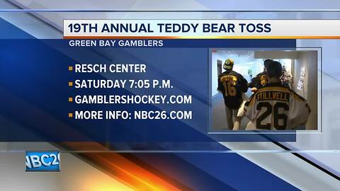 19th annual teddy bear toss