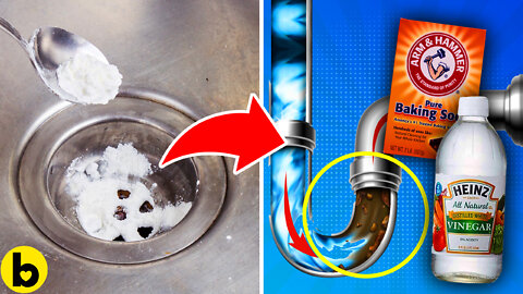 9 EASY Baking Soda & Vinegar Cleaning Hacks
