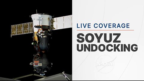 Soyuz MS-23 International Space Station Undocking - 2023