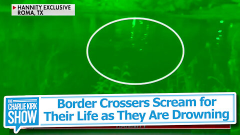 Border Crossers Scream for Their Life as They Are Drowning