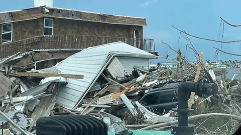 ENTERING MATLACHA FLORIDA, 9 MONTHS AFTER HURRICANE IAN