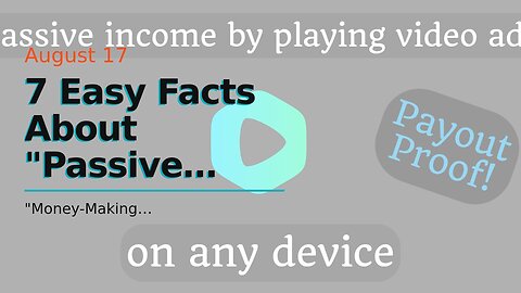 7 Easy Facts About "Passive Income Ideas: How to Make Money While You Sleep" Described