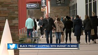 Black Friday shopping with a budget in mind