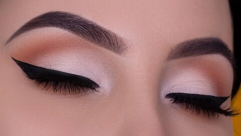 Bridal Eye Makeup | Soft Cut Crease and Black Winged Liner