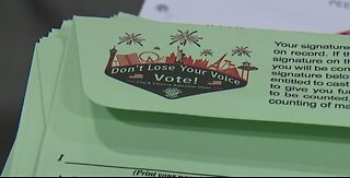 Results slow in NV's first mail-in ballot statewide primary