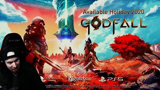 Godfall - Gameplay Reveal Trailer PS5 REACTION
