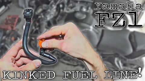 FZ1 Kinked Fuel Line!!