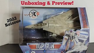 Transformers Top Gun Collaborative 2022 Maverick (reissue) Figure Unboxing & Preview - Rodimusbill