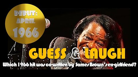 Funny JAMES BROWN Joke Challenge. Guess the song from the humorous animation!