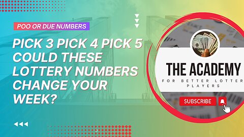 Poo 💩 Or Doo 💲 Lucky Lottery Numbers 4-16-24 Pick 3/4/5 Lottery Suggestions