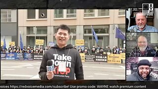 Chinese People Take To The Streets Of San Fran To Protest CCP Dictator's Crimes