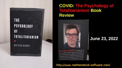 COVID: The Psychology of Totalitarianism Book Review