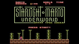 Sunday Longplay - Starlight Mario Underworld (NES ROM Hack)