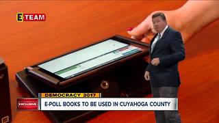 Election Day to be the first experience with many using E-poll books to sign in at polling place