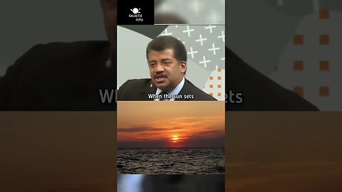 .... Astrophysicist Neil deGrasse Tyson explains the color of the sun #