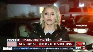 Bakersfield Police are investigating a shooting in northwest Bakersfield