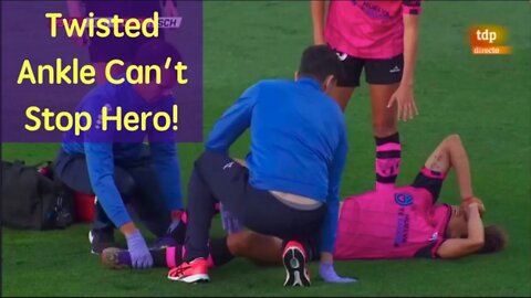 Twisted Ankle Can't Stop Hero!