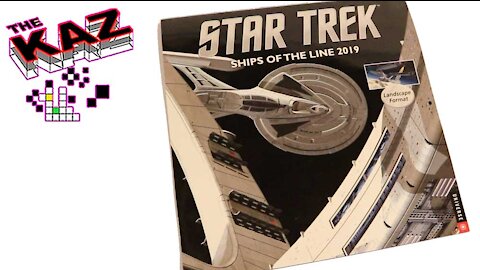 2019 Star Trek Ships of the Line calendar