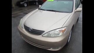 2004 TOYOTA CAMRY XLE