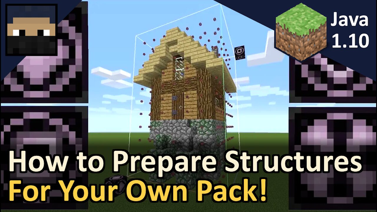 How to Prepare Structures for Your Own Structure Pack! Minecraft Java 1 ...