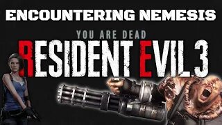 Resident Evil 3 Remake | Encountering Nemesis for the First Time | Gameplay
